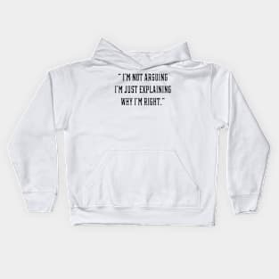 Quote Funny Birthday - Funny Quote Saying Kids Hoodie